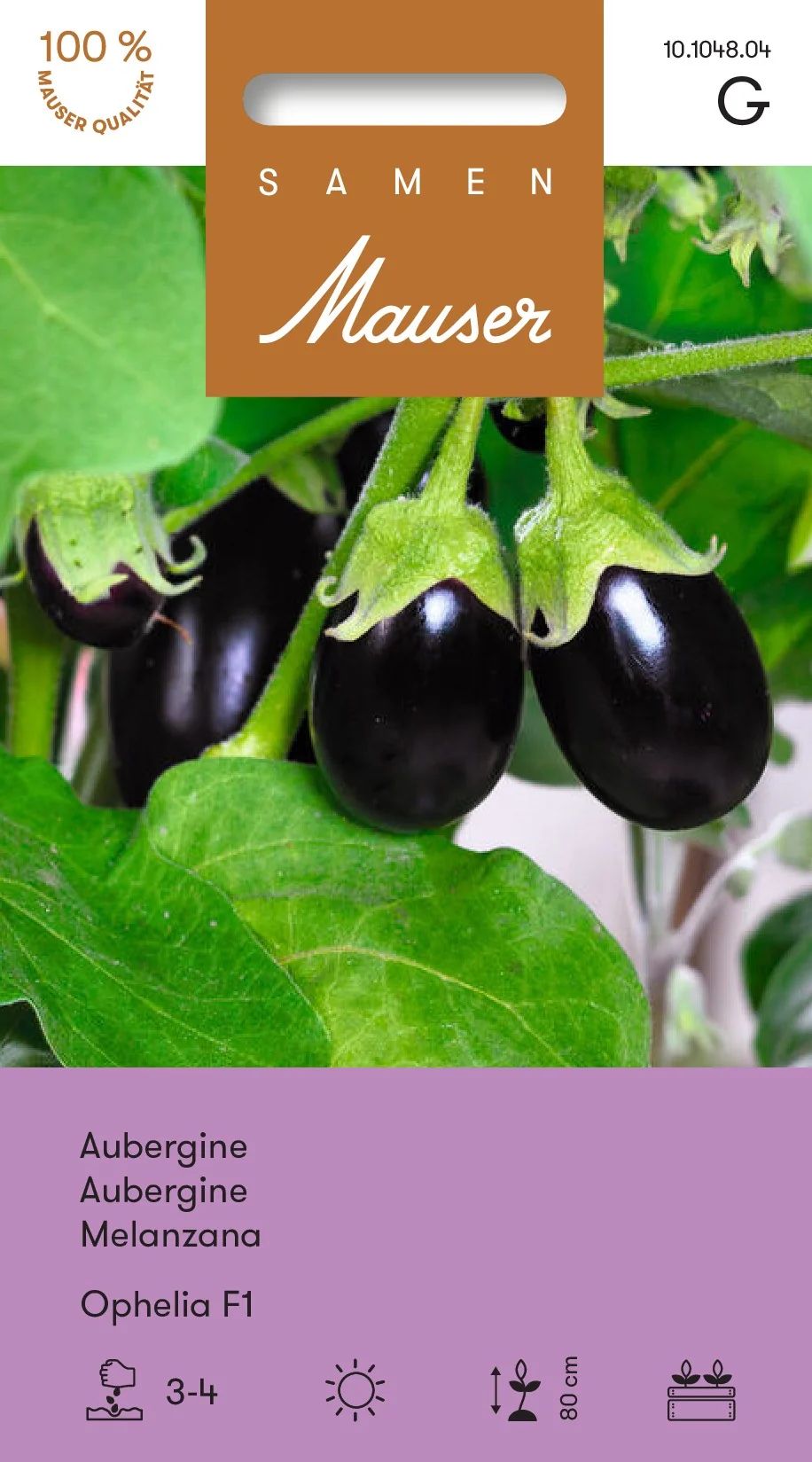 Aubergine Ophelia F1