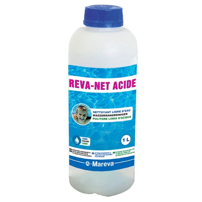 Nettoyant ligne d'eau -dépôt calcaires- Liquide 1 l