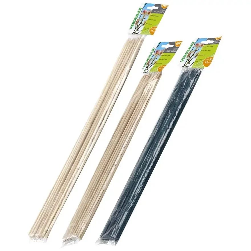 Pflanzenstützen aus Naturbambus, 50 cm