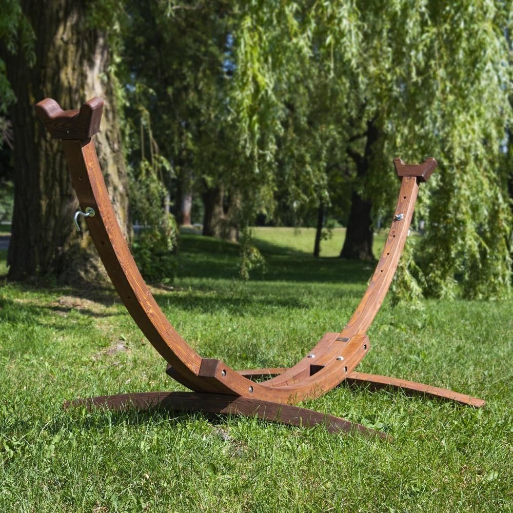 Support pour hamac en bois (pin massif) - 305 cm