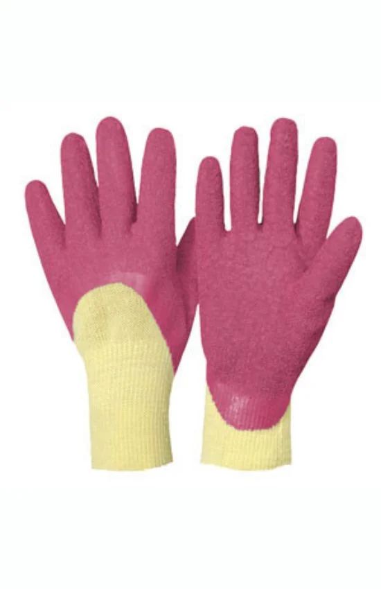 Gant multi-usages latex Rostaing FUSHIA, taille 8 (M)