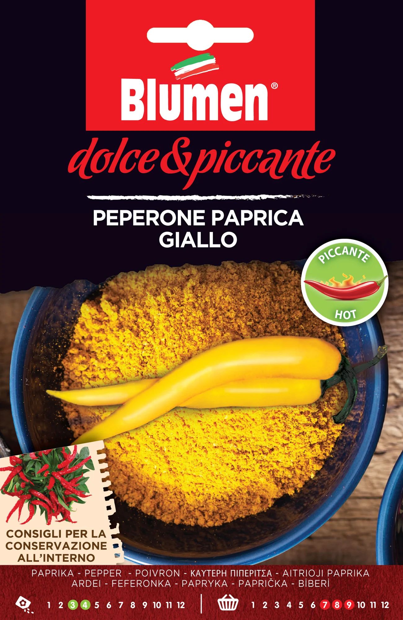 Chili Paprica Giallo