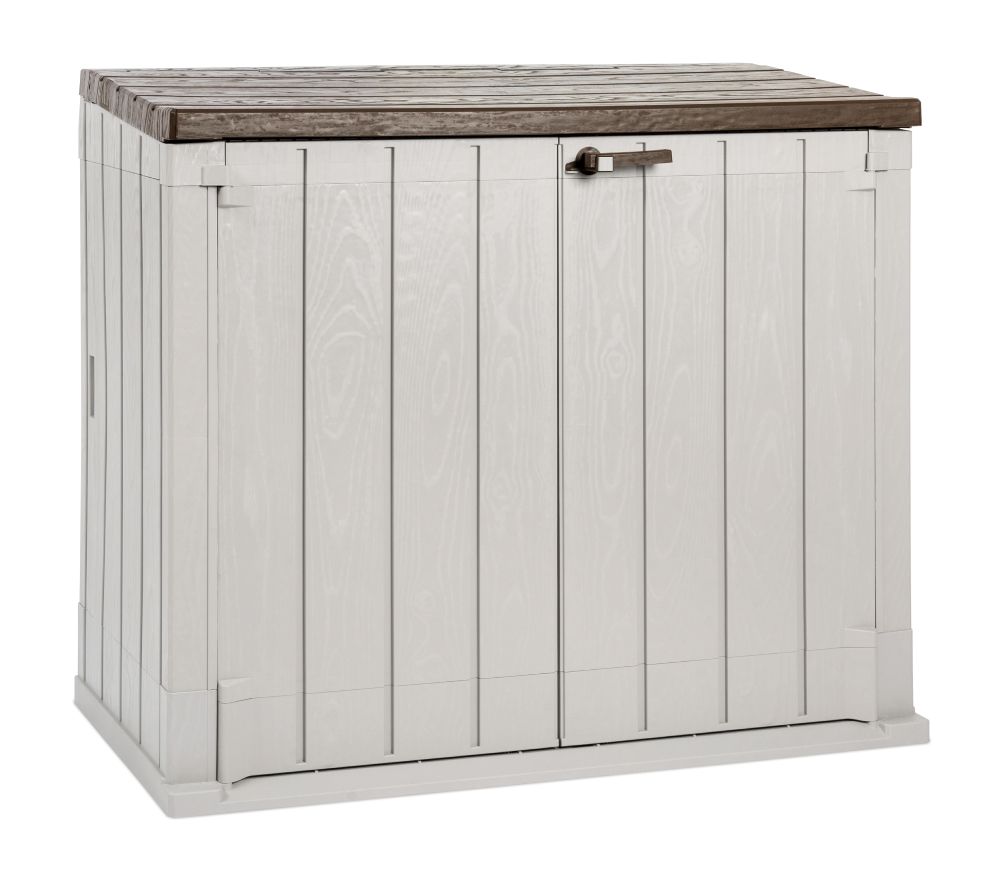 Coffre de jardin Storer Plus XL 1270 litres - Taupe gris | brun