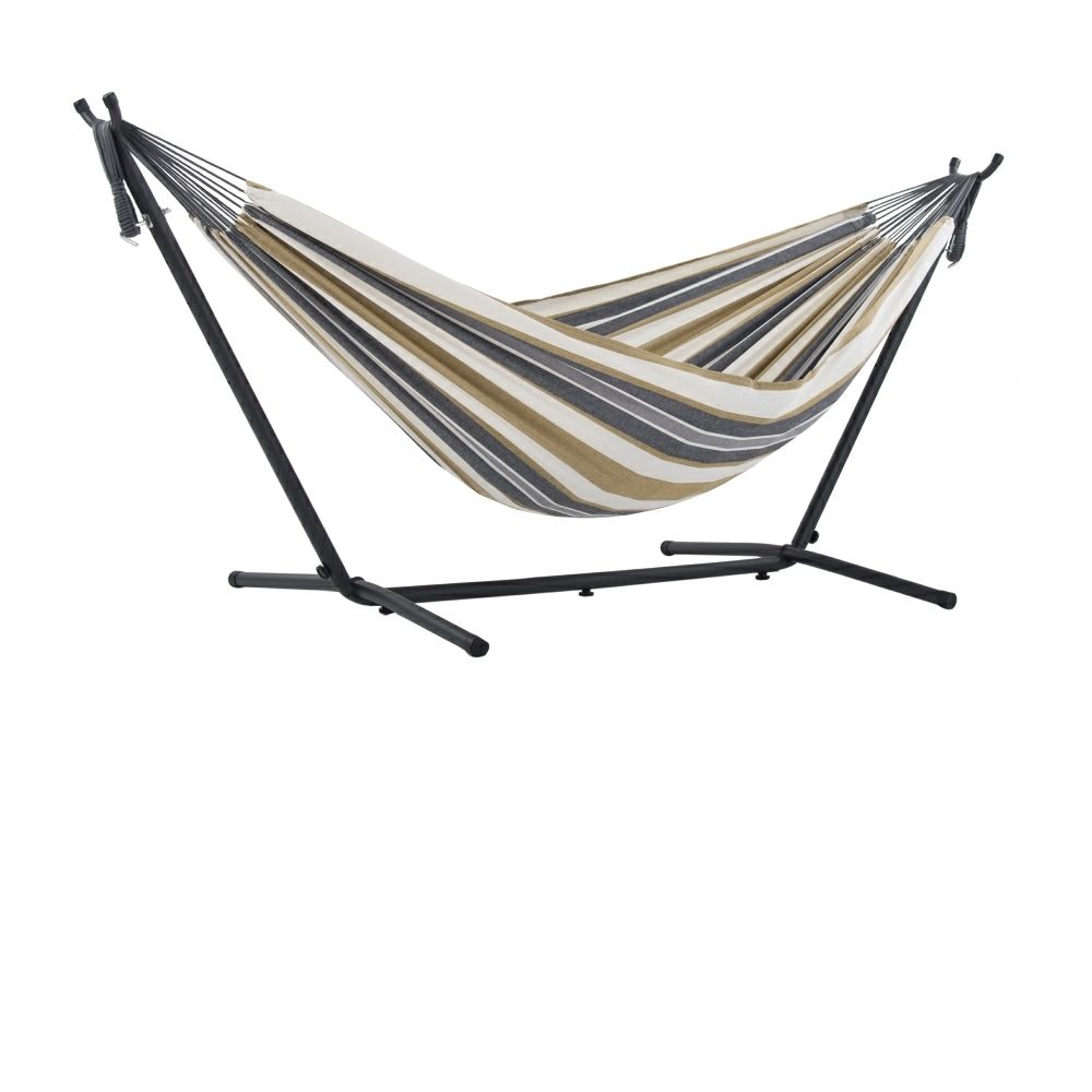 Hamac Brésilien 2 places avec support en acier - Desert Moon