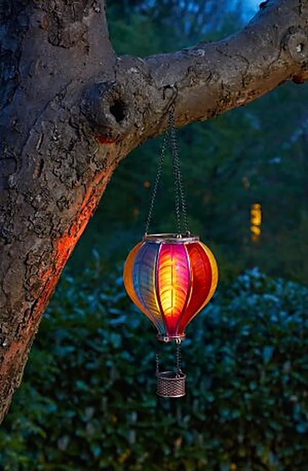 Solar-Ballonleuchte CoolFlame Rainbow