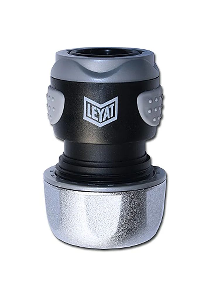Raccord rapide Leyat LWS-34ACST avec anti-retour, 19 mm (3/4")