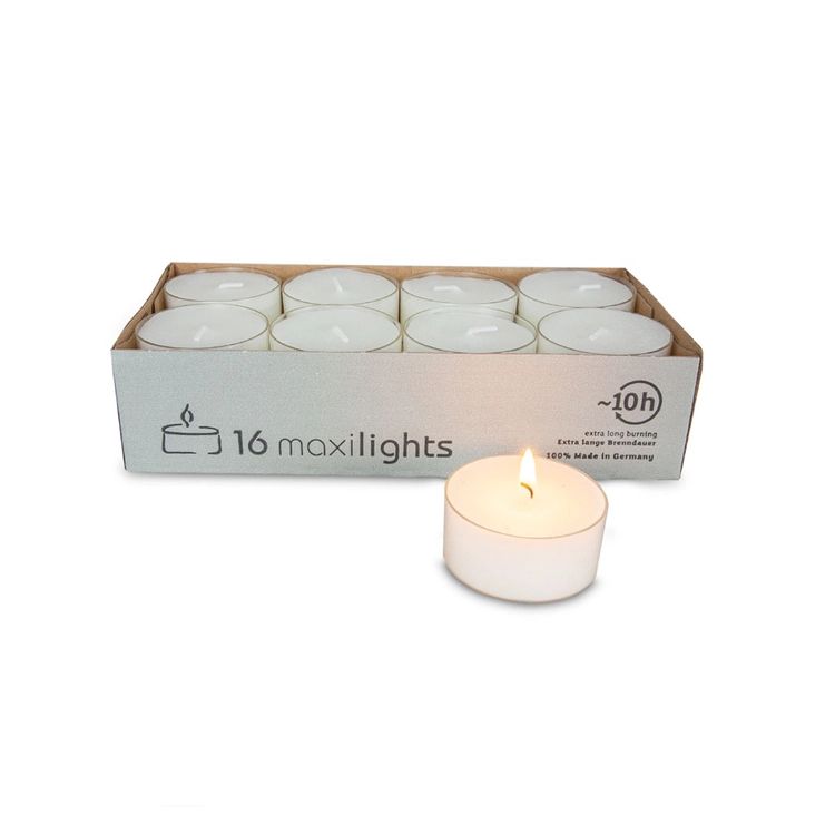 Bougies chauffe-plats 10h x16