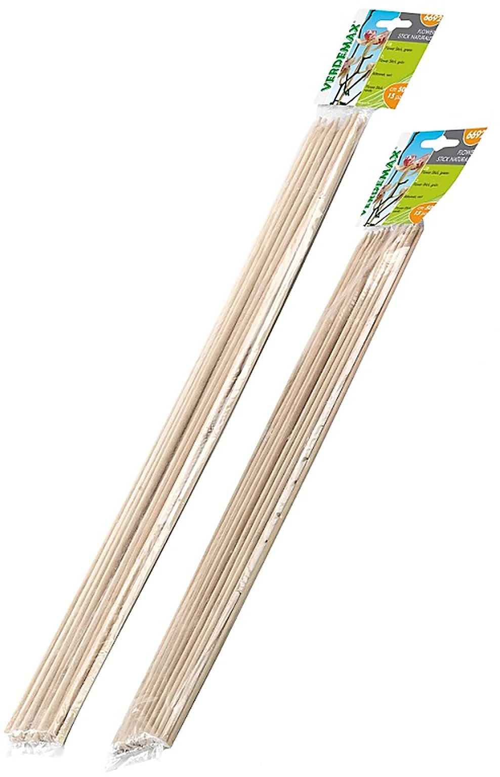 Tuteurs en bambou naturel, 40 cm, 20 pièces