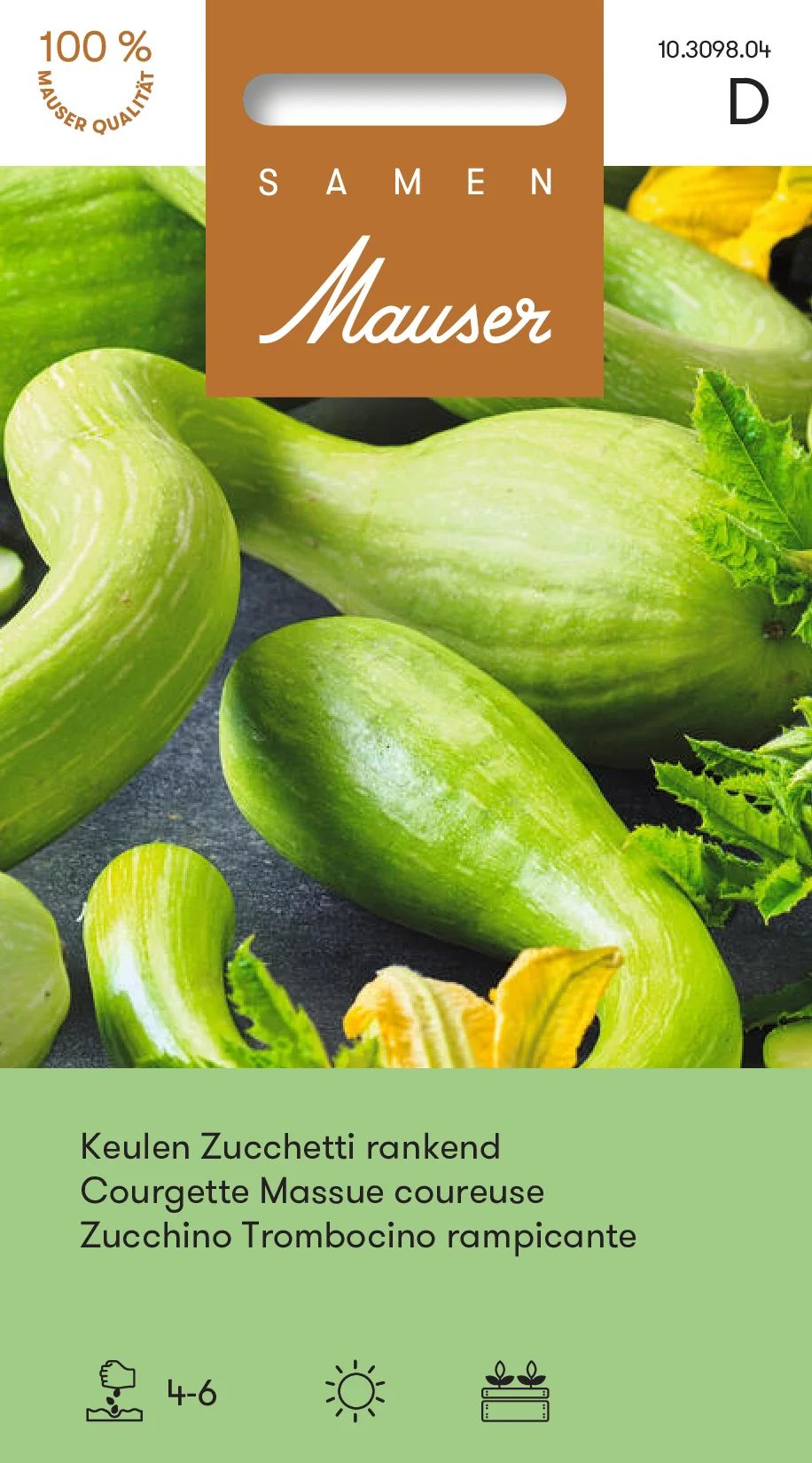 Courgette Massue coureuse