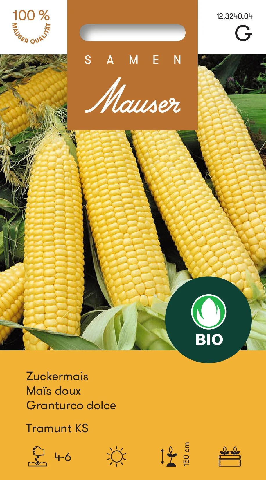 Bourgeon Bio Maïs sucré Tramunt KS