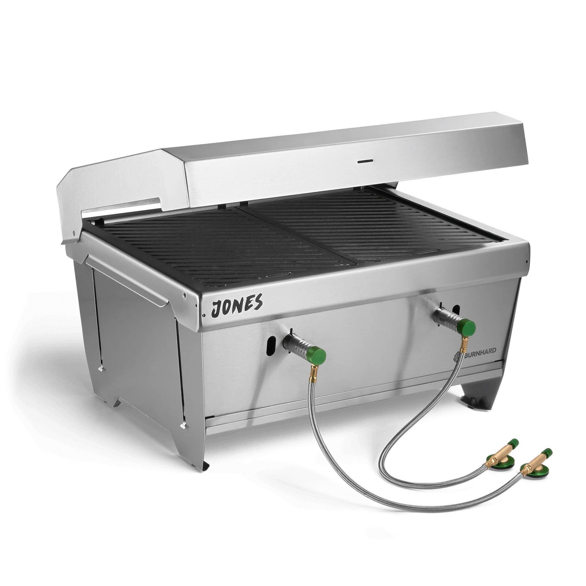 JONES Barbecue de camping 2 brûleurs