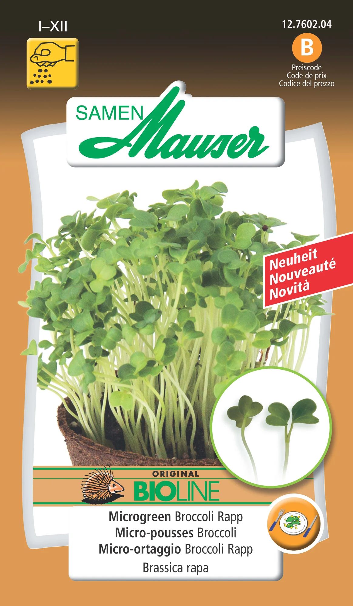 BIO-Micro-pousses Brocoli