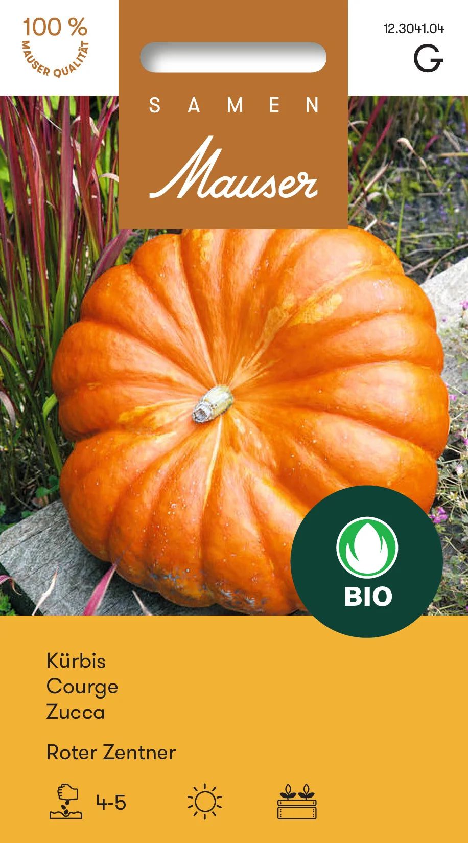 Bourgeon Bio Courge Roter Zentner