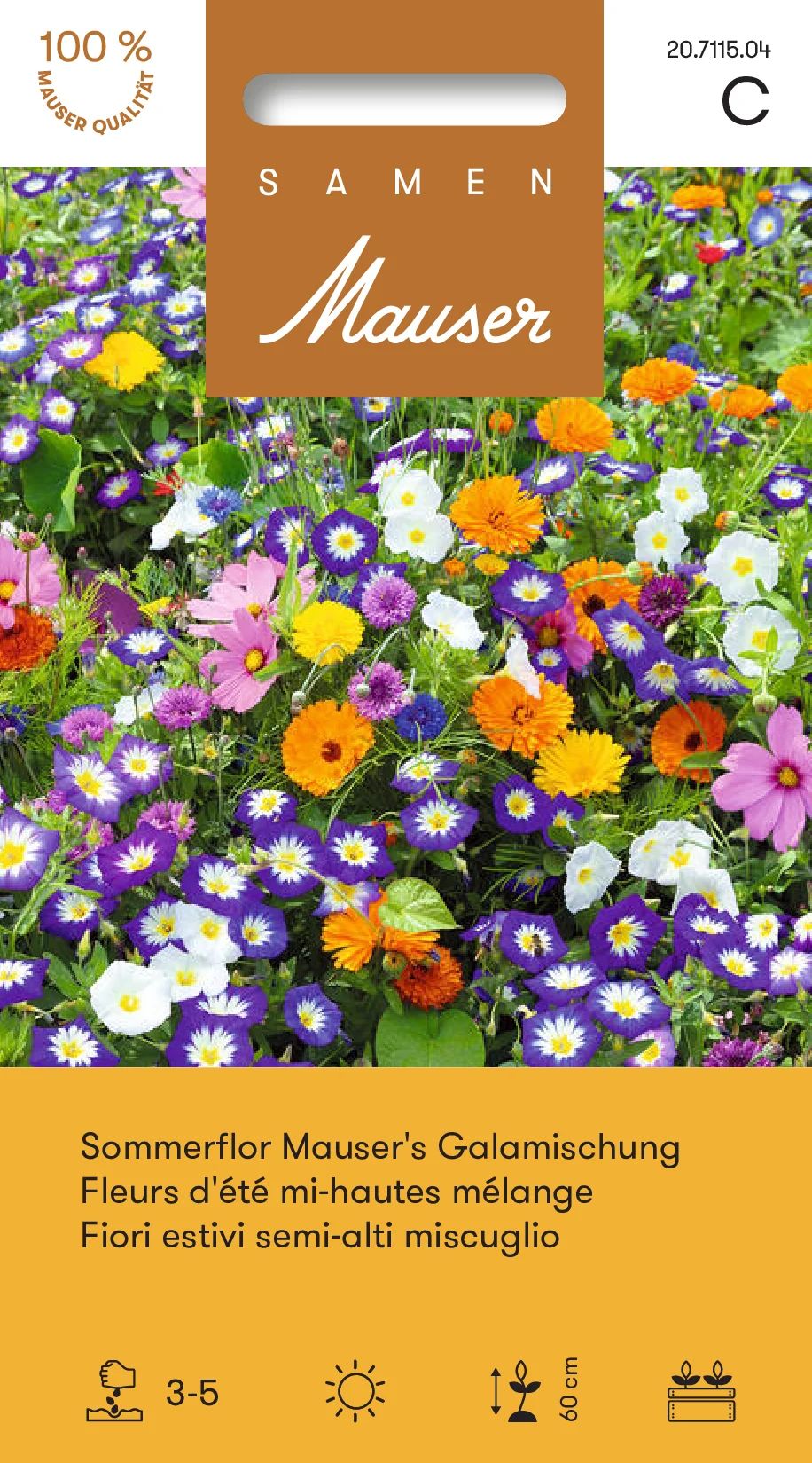 Fleurs d’été mi-hautes mélange