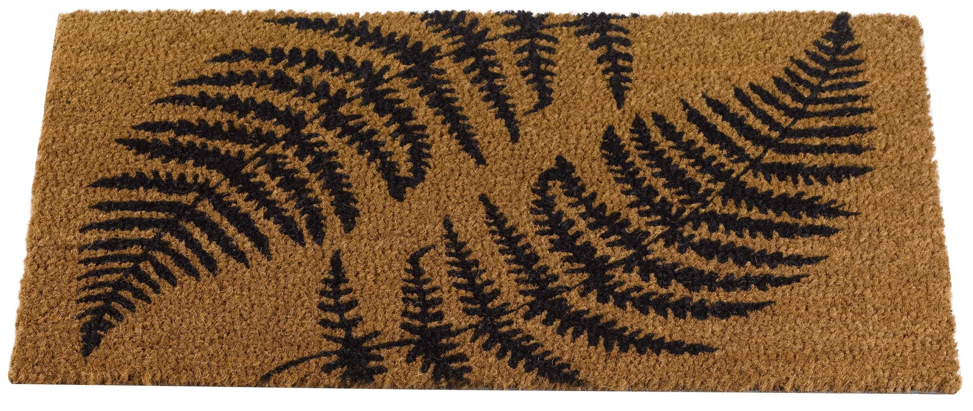 Fussmatte Kokos Ferns, 75 × 45 cm