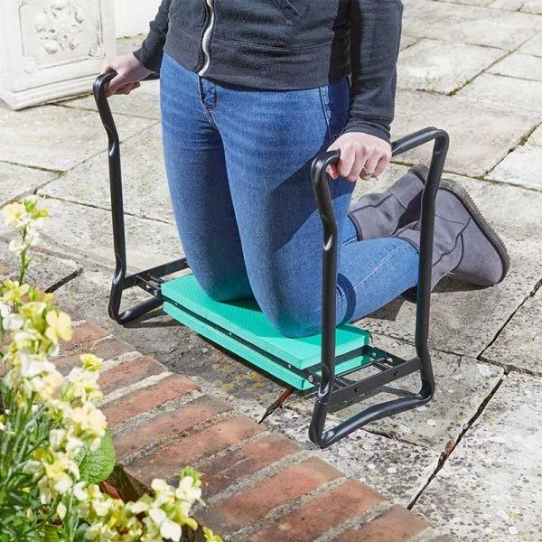 Agenouilloir-banc pliable de jardin (kneeler seat)