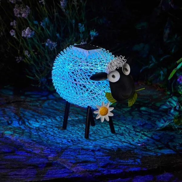 Mouton silhouette solaire Dolly en métal