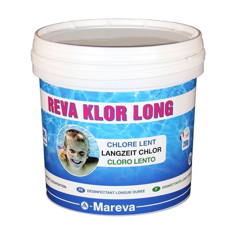 Chlore lent galets de 250g – 5 kg