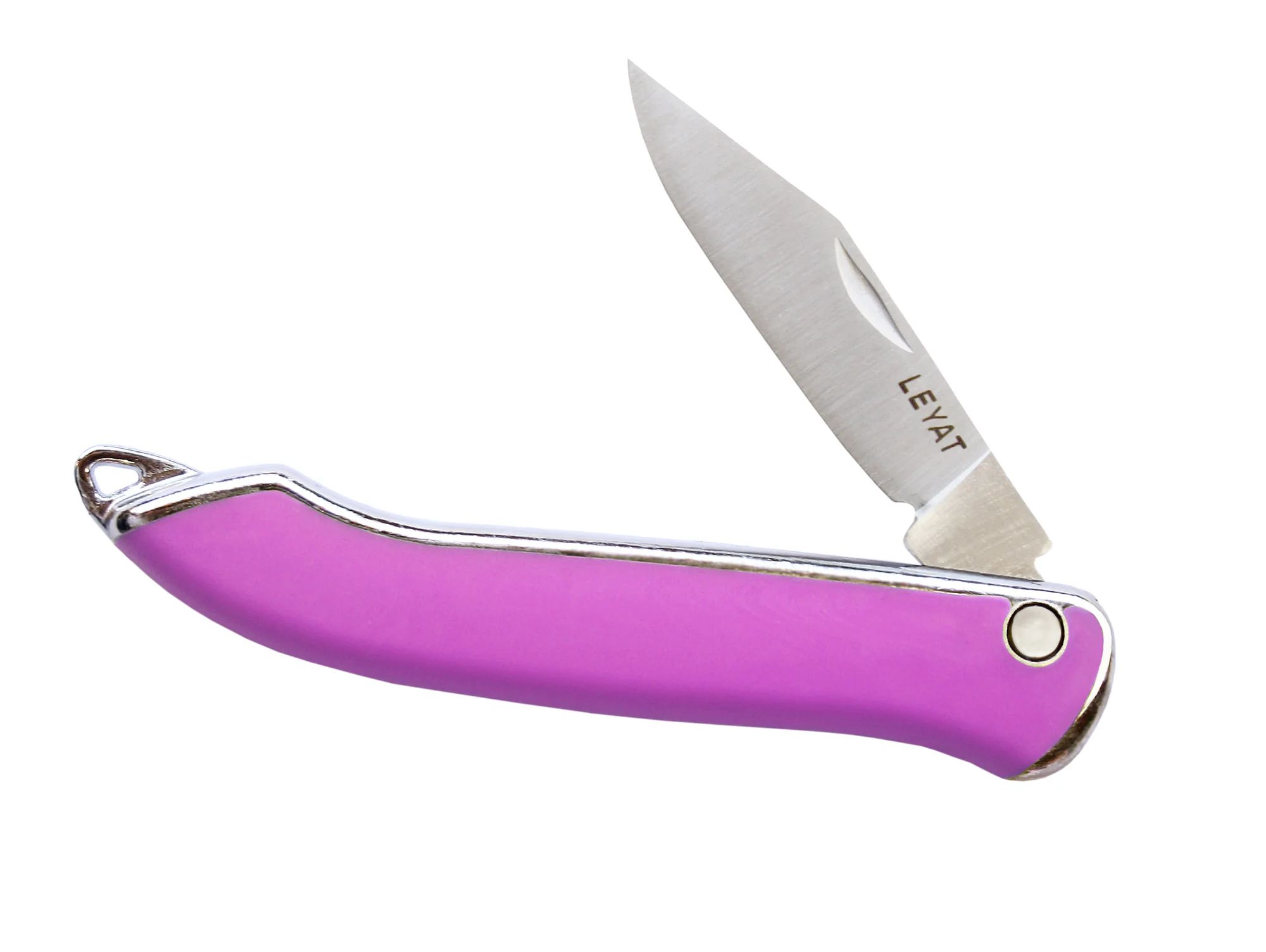 Couteau pliant LEYAT Happy Line (couteau à bouturer), rose vif