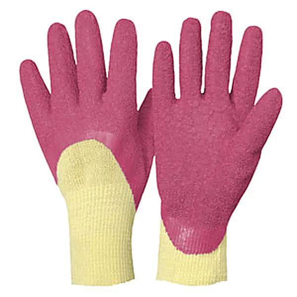 Gant multi-usages latex Rostaing FUSHIA, taille 6 (XS)