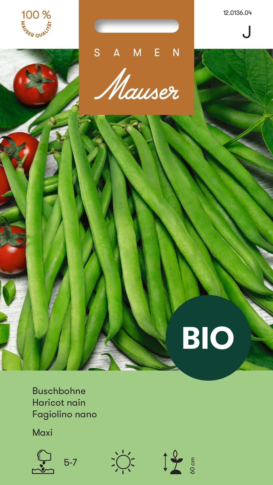 BIO Haricot nain Maxi