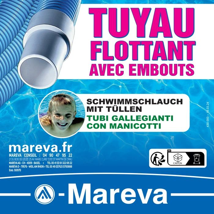 Tuyau 10m avec embout