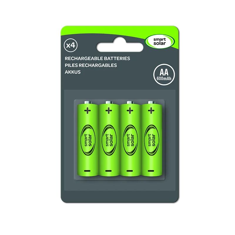 Piles rechargeables AA, lot de 4