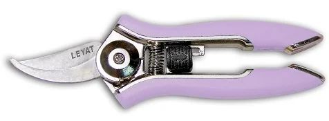 Sécateur LEYAT Happy Line Traditionnel, lame courbe, lilas