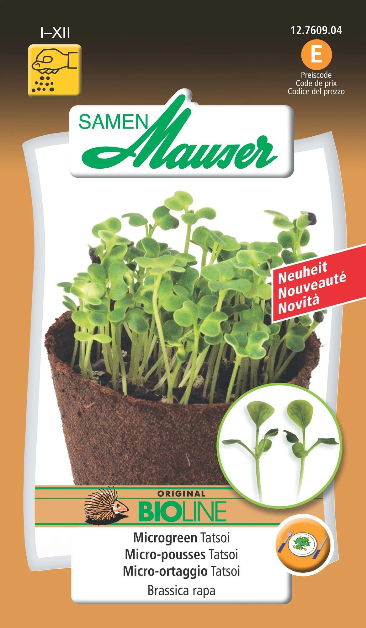 BIO-Micro-pousses Tatsoi
