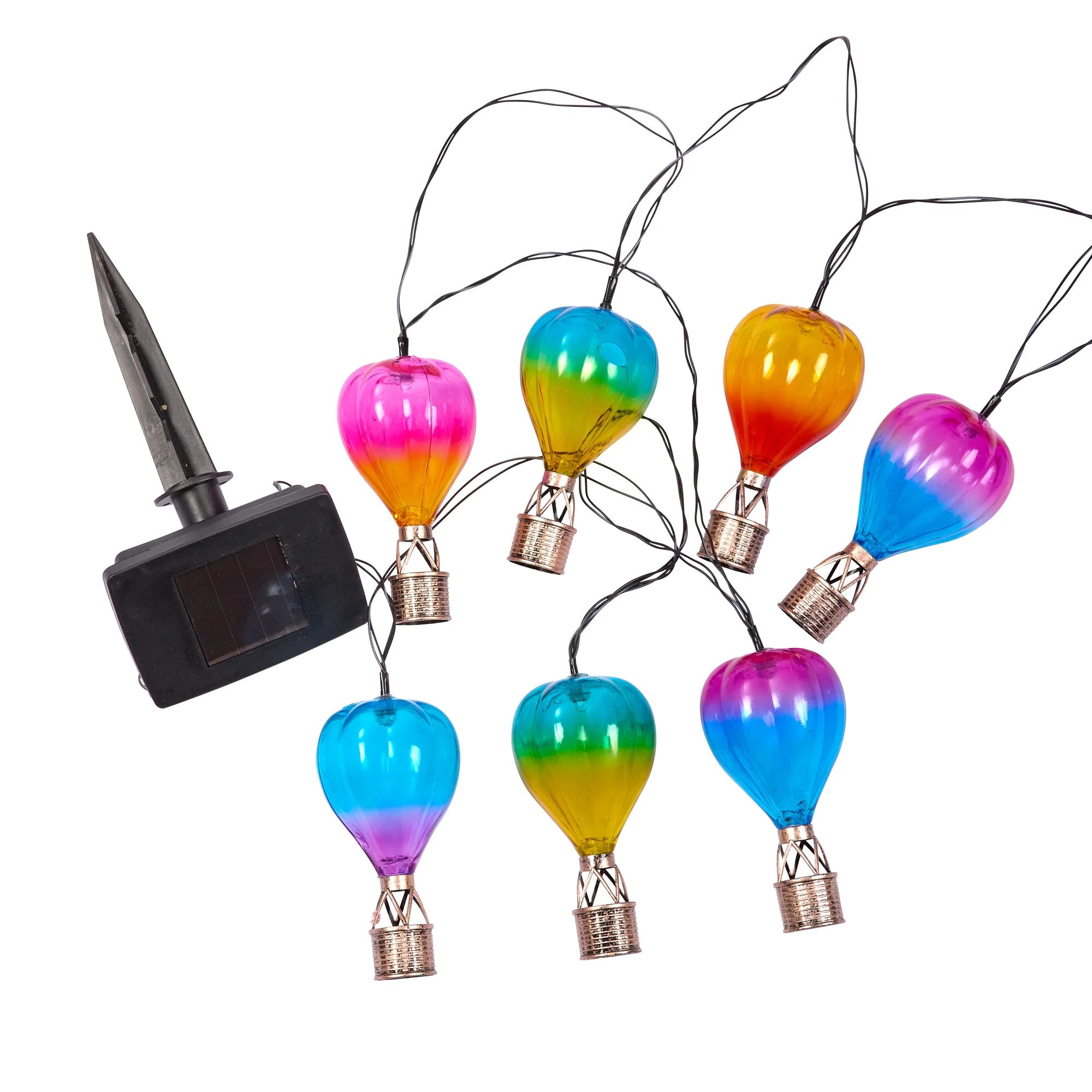 Solar-Lichterkette SkyRunner Heissluftballone, 10 LED