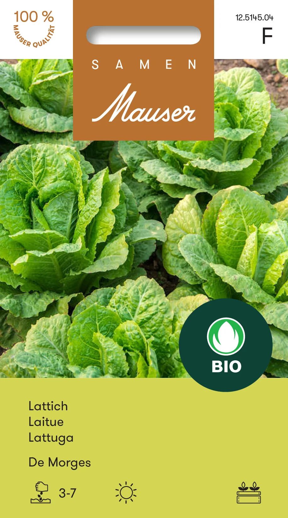 Bourgeon Bio Laitue romaine de Morges