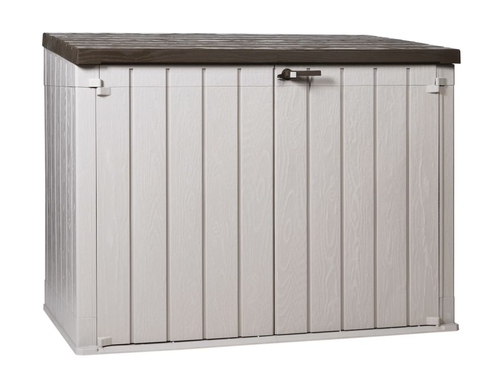 Coffre de jardin Storer Plus 2XL 2270 litres - Taupe gris | brun