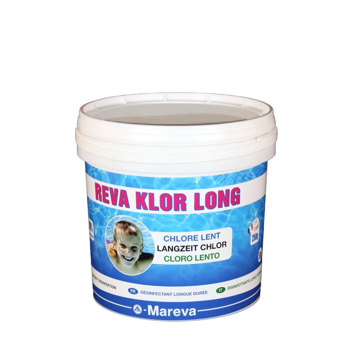 Chlore long galets de 250g - 5 kg