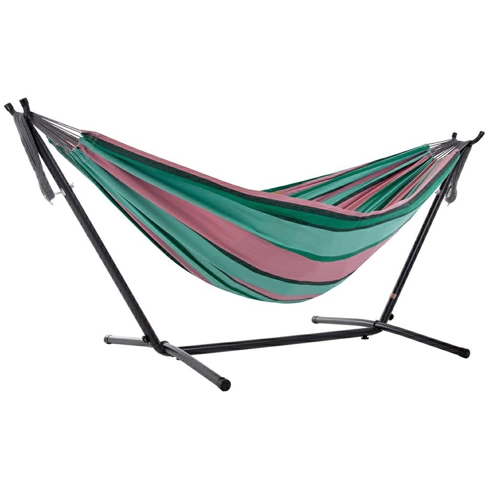 Hamac Brésilien 2 places avec support en acier - Watermelon