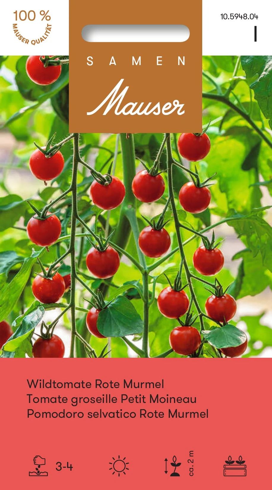Tomate sauvage Marbre rouge