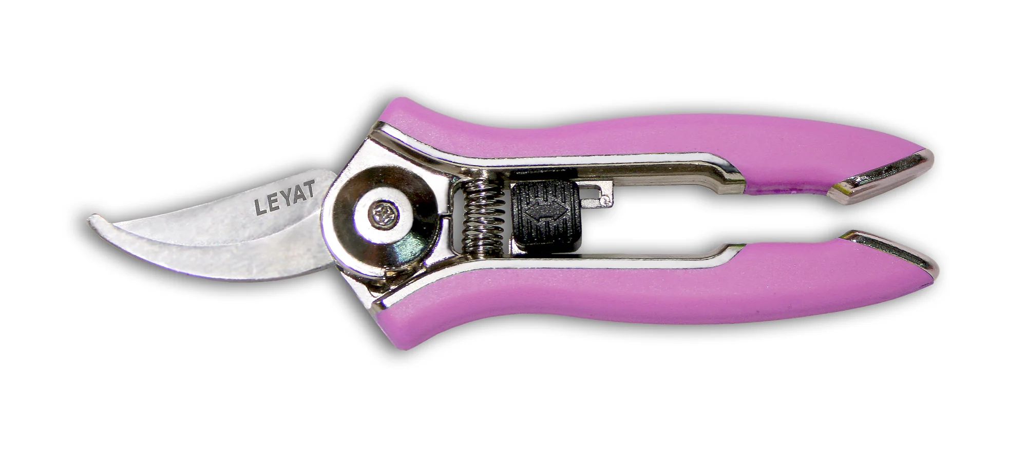 Sécateur LEYAT Happy Line Traditionnel, lame courbe, pourpre