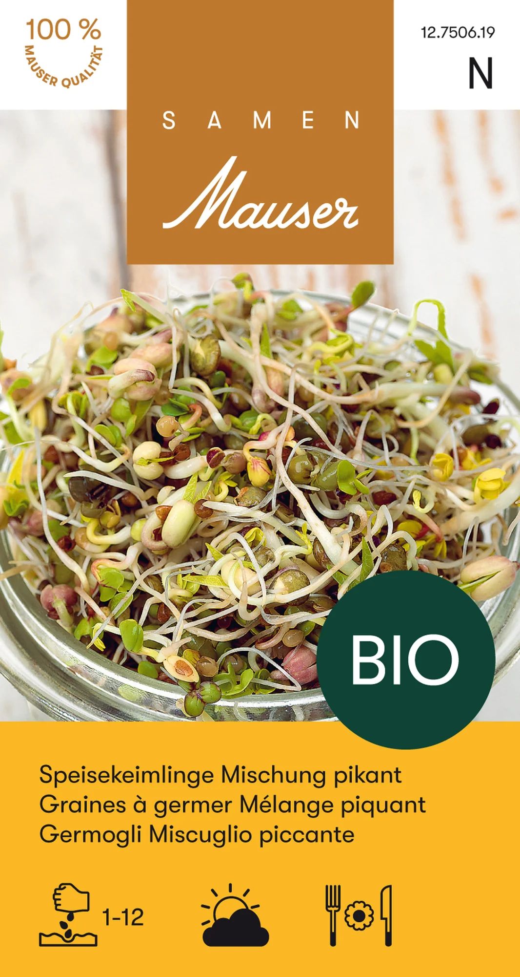 Mélange de germes piquant BIO
