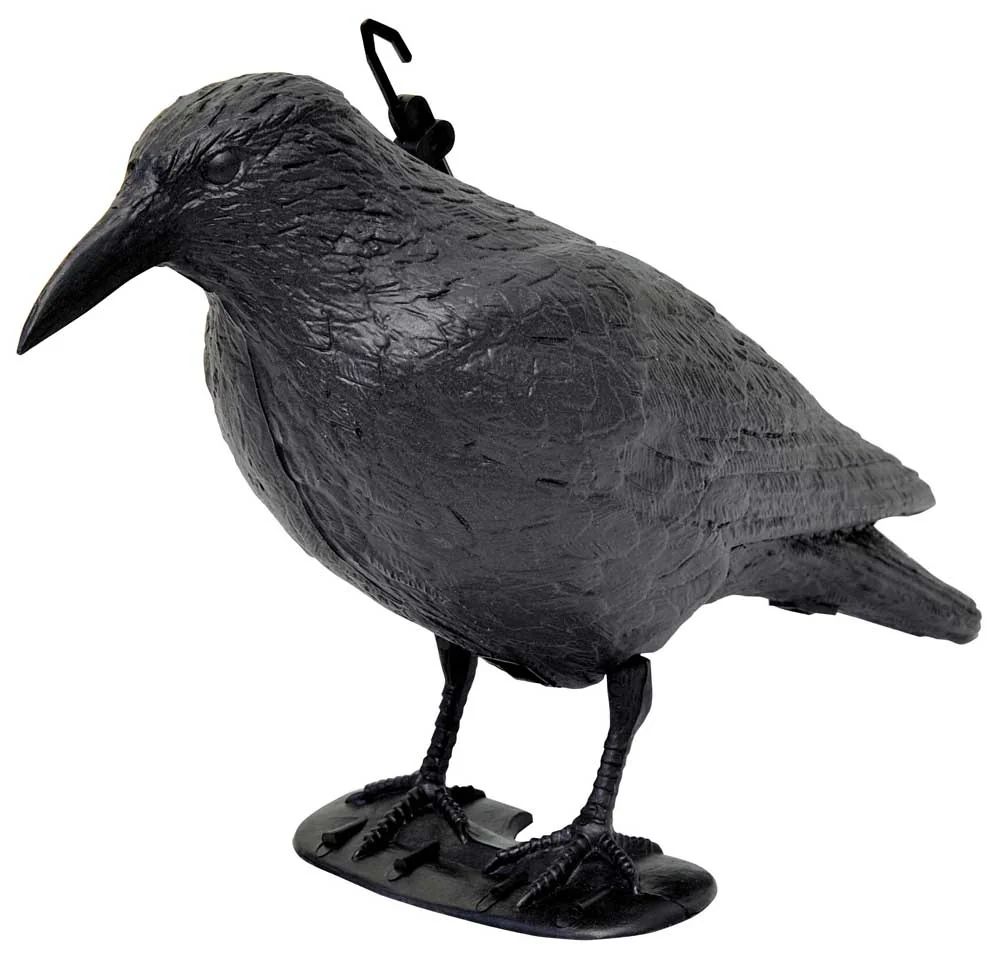 Effaroucheur d'oiseaux en forme de corbeau