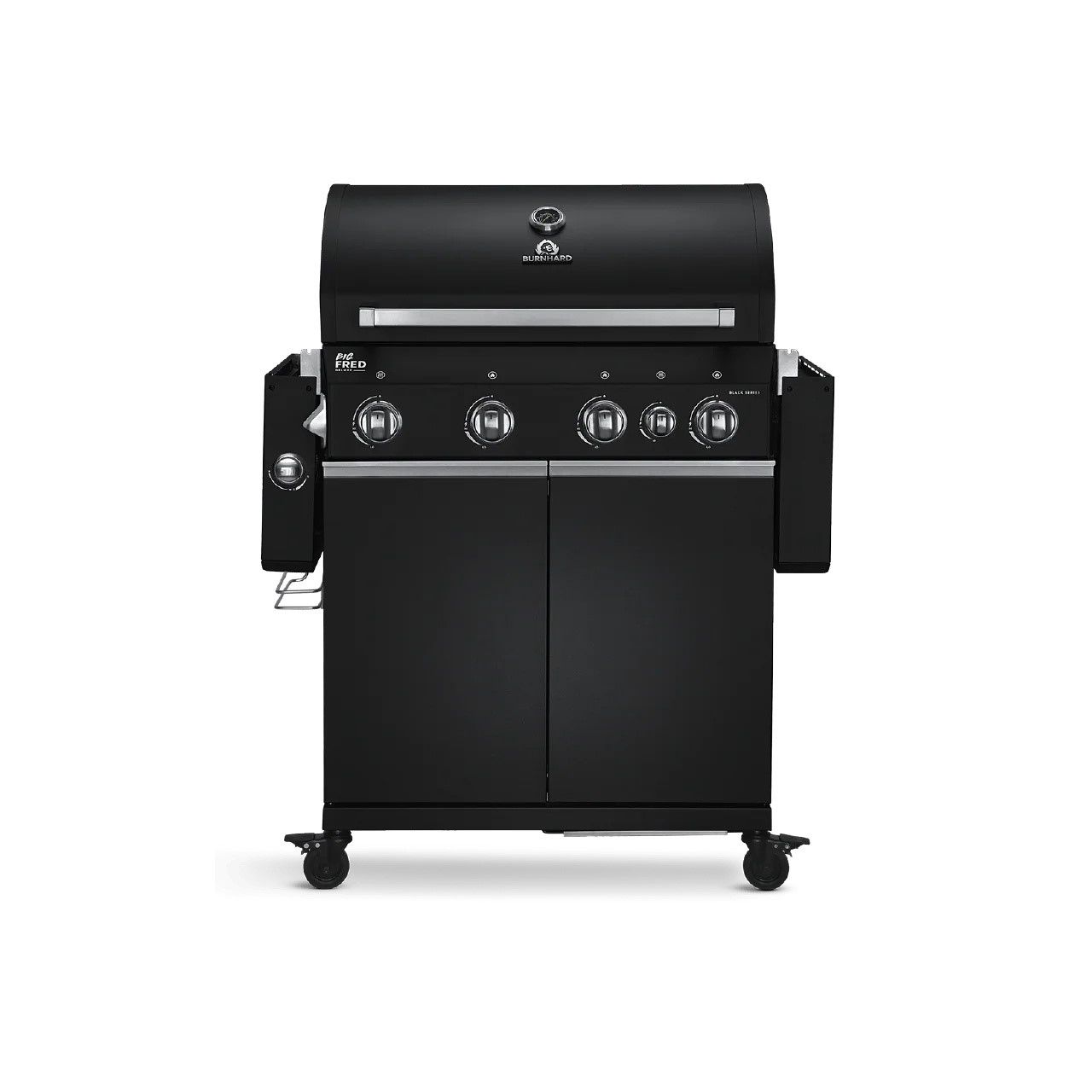 Big FRED Deluxe Black Edition Barbecue à gaz 4 brûleurs