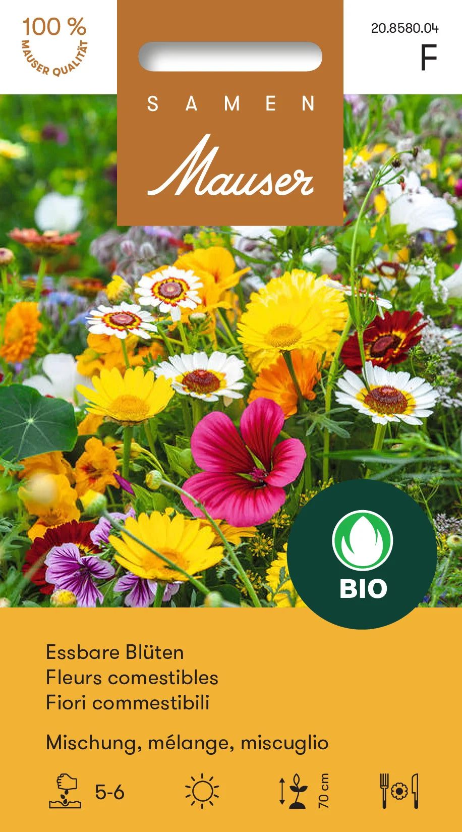 Bourgeon Bio Fleurs comestibles