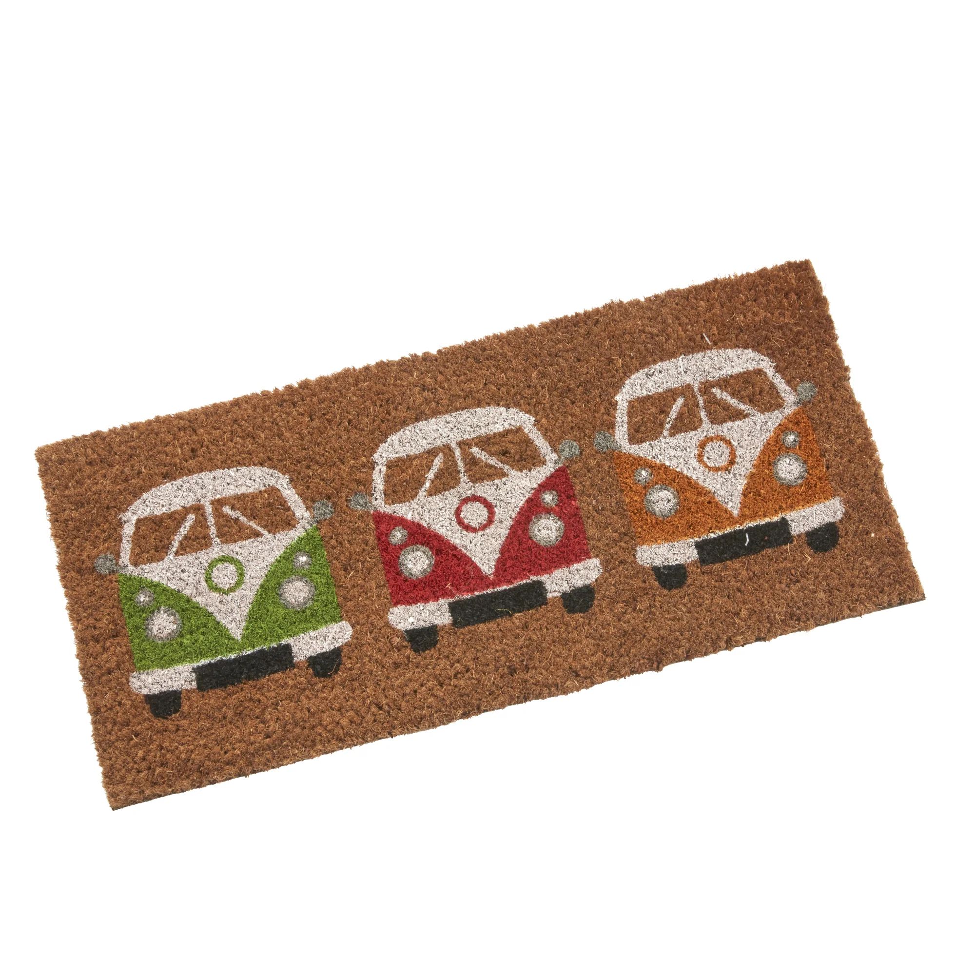 Wechsel-Fussmatte Kokos VanFest, 53 × 23 cm (für Gummirahmen)