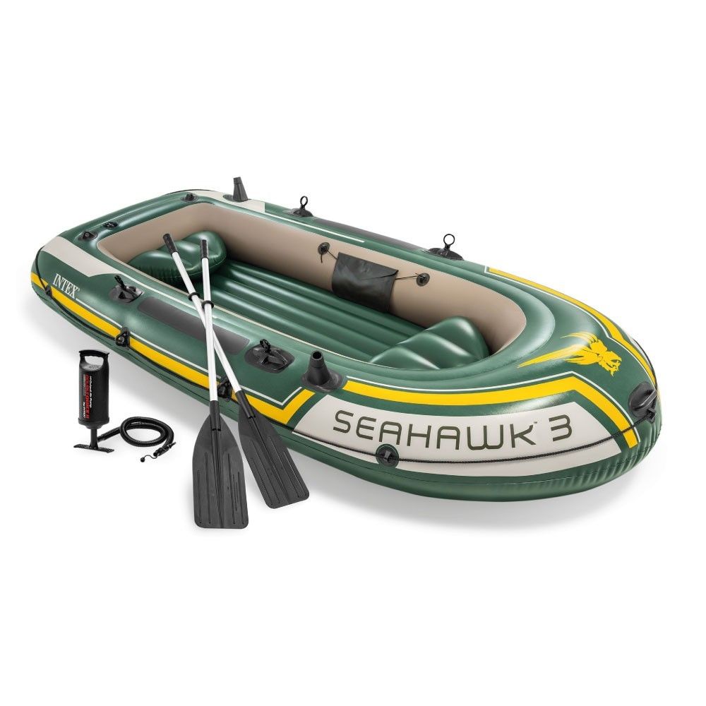 Bateau gonflable avec pagaies et gonfleur - Seahawk 3